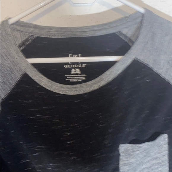Gray and black George XL Long sleeve - Picture 2 of 3
